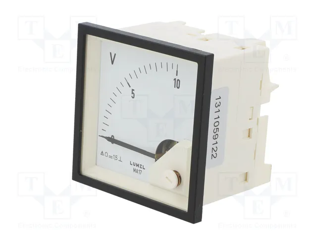 LUMEL Voltímetro Analógico para Panel MA17N 0-10VDC LUMEL Voltímetro Analógico para Panel MA17N 0-10VDC