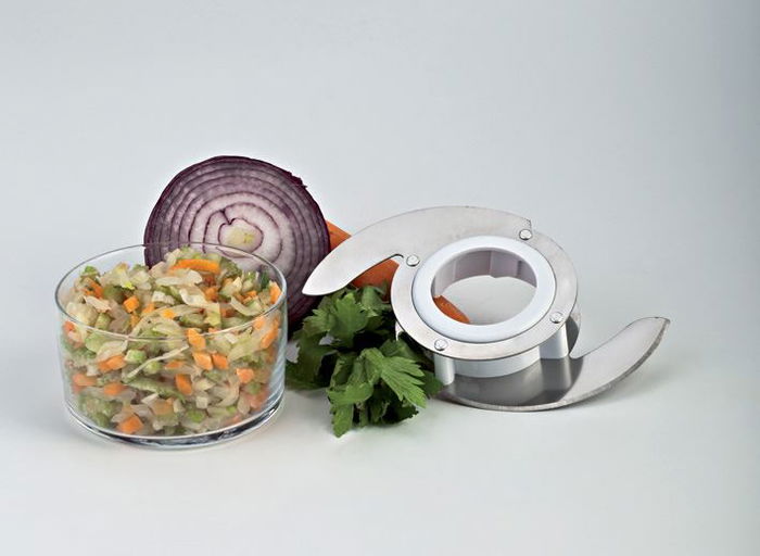 Ariete 1769 Procesador de Alimentos Robomix Compact Multifuncional con Accesorios para Amasar, Cortar y Batir