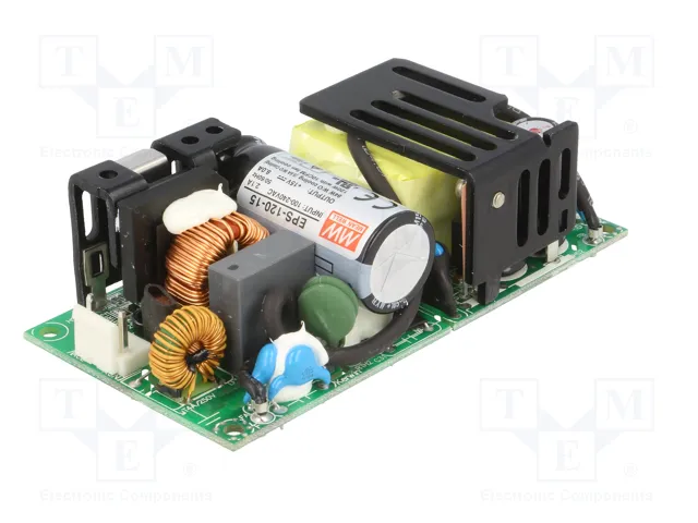 MEAN WELL EPS-120-15 Fuente de alimentación abierta de 120W 15V DC