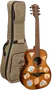 LAG Guitarra Acústica Escapade Globe Trotter Electro Lag Travel Natural Satinado