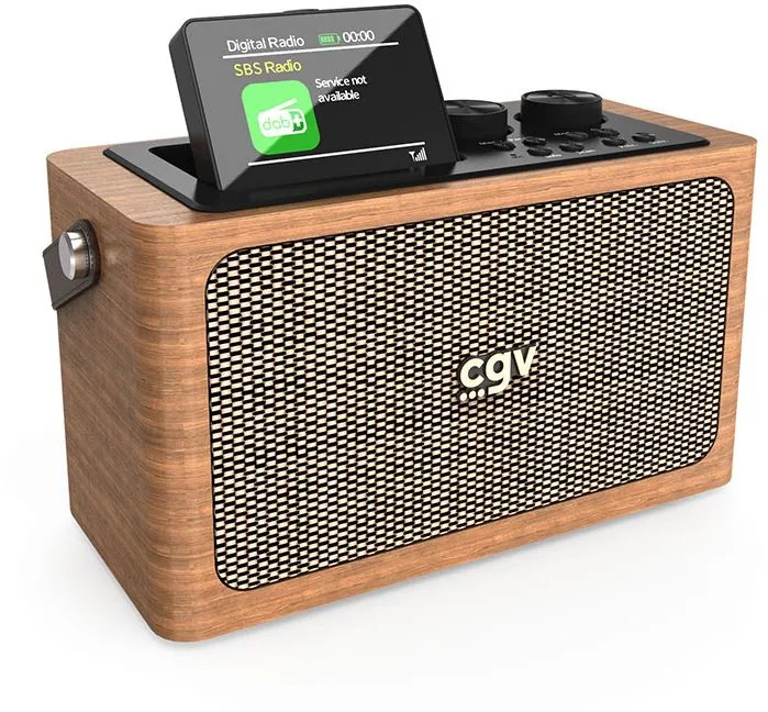 CGV BeBop DAB+ Radio Portátil con Bluetooth y Batería Integrada - CGV3322101307107