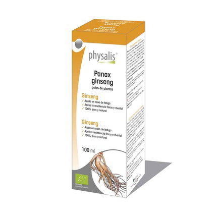 PHYSALIS Extracto Panax Ginseng BIO 100ml PHYSALIS Extracto Panax Ginseng BIO 100ml