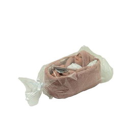 Babyto Elegance - Muñeca de 33 cm para Niña, Cuerpo de Vinilo, Rosa, Incluye Capazo y Bolsa de Transporte