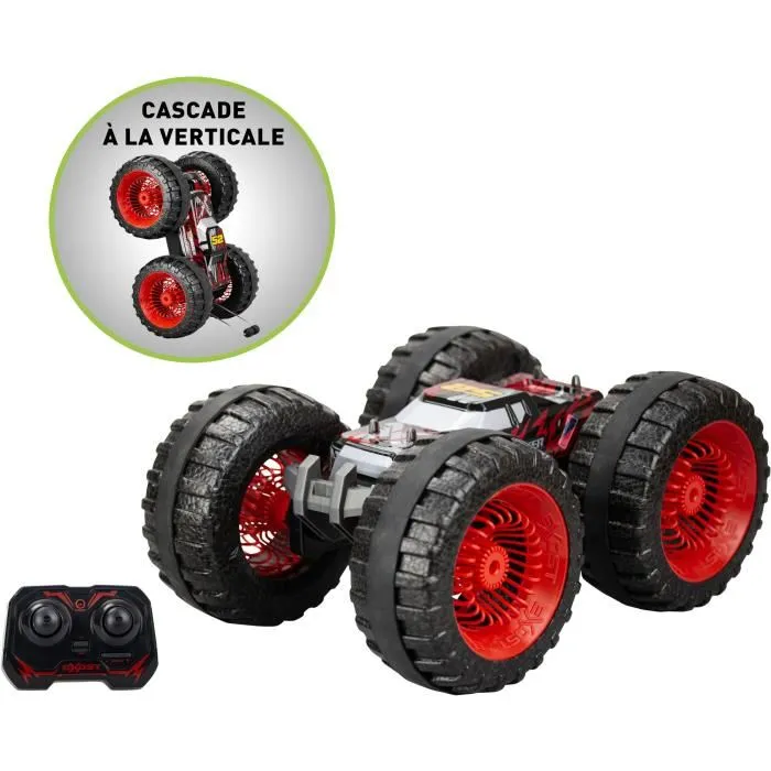 Exost Coche Teledirigido Land Buster 34 cm Rojo 12 km/h 1:12 para 5 años