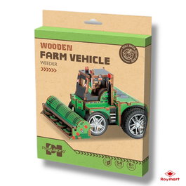 ROYMART Puzzle de madera de 54 piezas desbrozadora