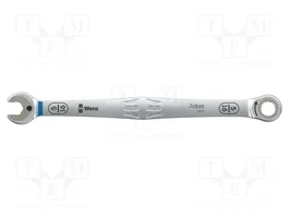 WERA Llave plana-estriada con trinquete 5/16 pulgadas 180 mm
