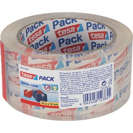Tesa Tesapack Crystal Clear 66m x 50mm