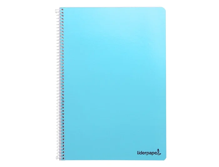 Liderpapel Cuaderno Espiral Folio Tapa Blanda 80 Hojas 60gr Rayado Nº46 Colores Surtidos