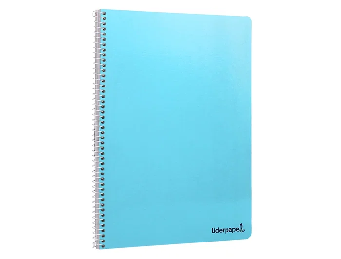 Liderpapel Cuaderno Espiral Folio Tapa Blanda 80 Hojas 60gr Rayado Nº46 Colores Surtidos