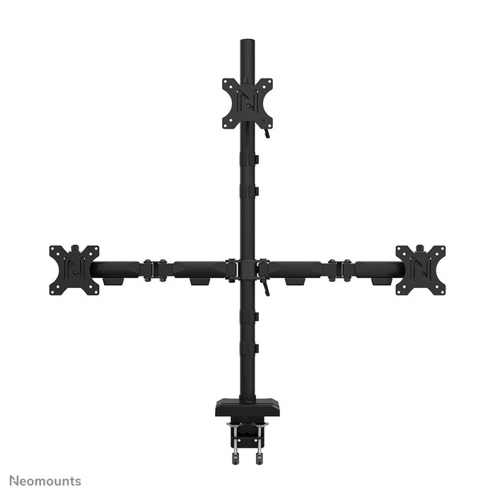 Neomounts Soporte de mesa triple para pantallas de 10-32'' Neomounts Soporte de mesa triple para pantallas de 10-32''