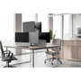 Neomounts Soporte de mesa triple para pantallas de 10-32''