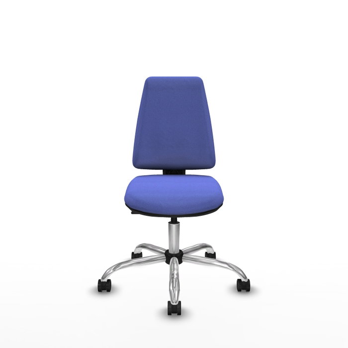 PIQUERAS Y CRESPO Silla de oficina Elche Azul claro sin brazos