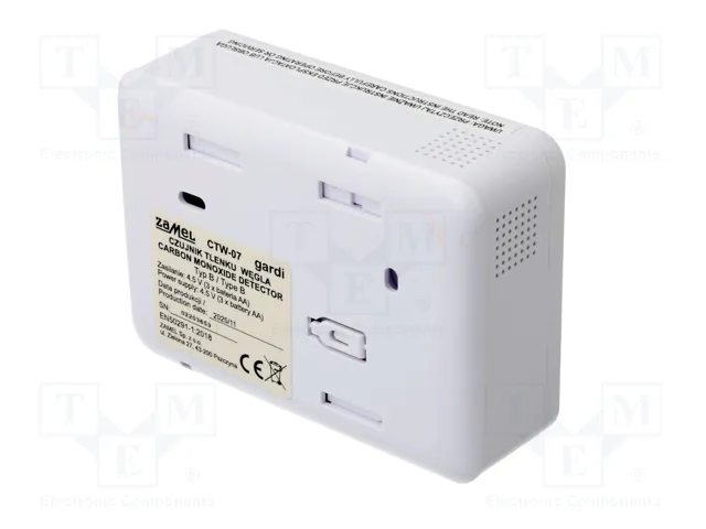 ZAMEL CTW-07 Sensor de Monóxido de Carbono (CO) Electroquímico