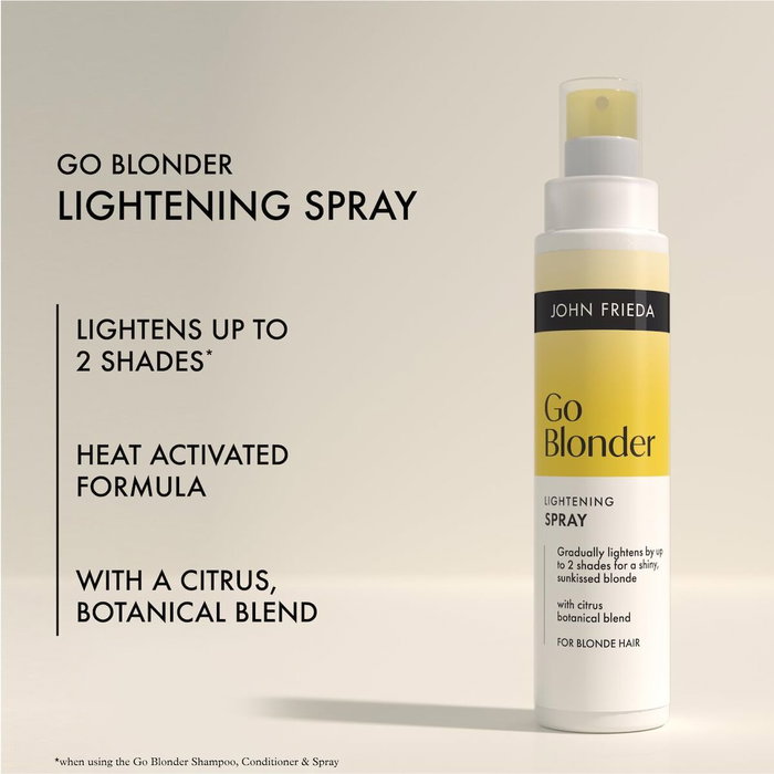 John Frieda GO BLONDER lemon miracle hair mask