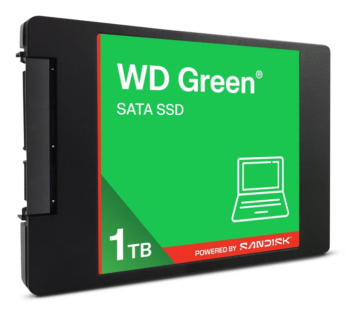 Western Digital Green WDS100T5G0A 1 TB 2.5 pouces SSD Western Digital Green WDS100T5G0A 1 TB 2.5 pouces SSD