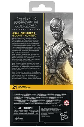 Hasbro Star Wars The Black Series Asajj Ventress (Bounty Hunter) 15 cm