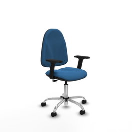 PIQUERAS Y CRESPO Silla de oficina Algarra Azul claro