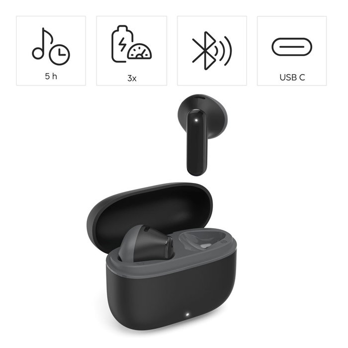 Hama Freedom Light II Auriculares True Wireless Negros Hama Freedom Light II Auriculares True Wireless Negros