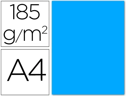 Canson Cartulina Iris Azul Maldivas A4 185g