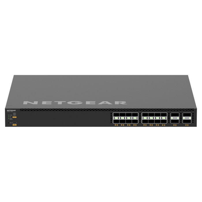 NETGEAR VSM4320C Switch Gestionado L3 con 16 SFP28 y 4 QSFP28