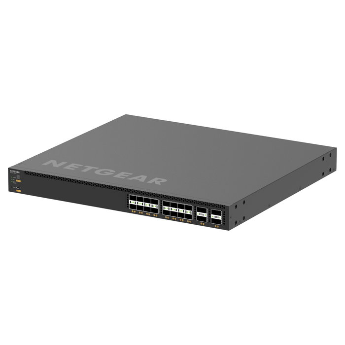 NETGEAR VSM4320C Switch Gestionado L3 con 16 SFP28 y 4 QSFP28