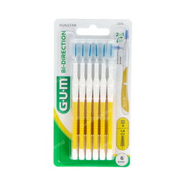 GUM Cepillo Interdental Bi-Direction Xl 1,4Mm 6Unidades