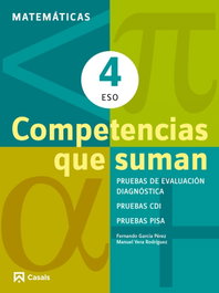 CASALS,EDITORIAL S.A. Competencias que suman 4ºEso Matemáticas, AA.VV. - CASALS,EDITORIAL S.A.