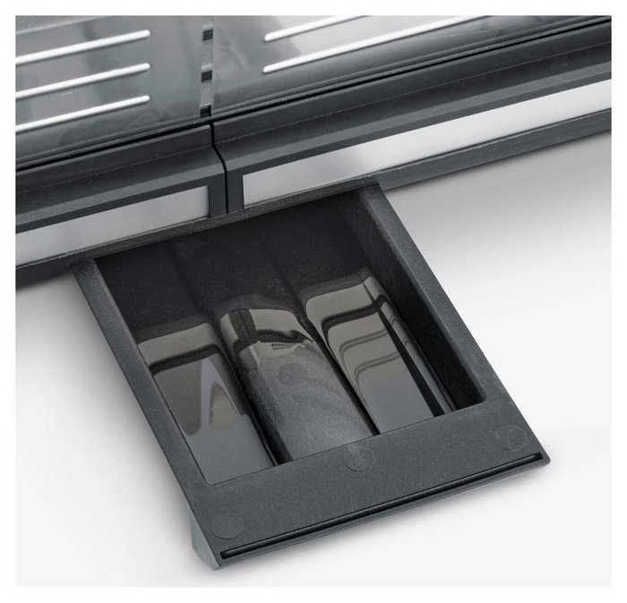 Severin Plancha Eléctrica Grill con Placa Antiadherente Extraíble Negro