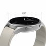 Hama Smartwatch 8900 con pantalla AMOLED, GPS y correa beige