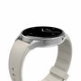 Hama Smartwatch 8900 con pantalla AMOLED, GPS y correa beige