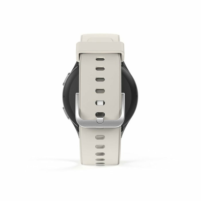 Hama Smartwatch 8900 con pantalla AMOLED, GPS y correa beige