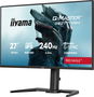 Iiyama GB2771HSU-B1 Monitor Gaming 27" Full HD 1920x1080, Panel Fast IPS, 240 Hz, 0.4 ms, AMD FreeSync Premium, HDR, Altavoces, USB Hub, HDMI, DisplayPort, Negro