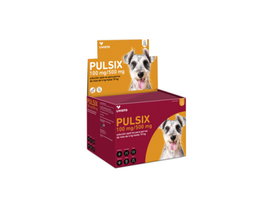 Pulsix Pipeta Antiparasitaria Perro 4-10 kg, 100 mg/500 mg, Pack de 24 Unidades de 1 mL