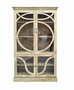 DKD Home Decor Vitrina de Madera Maciza de Mango Natural 120x50x205