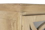 DKD Home Decor Vitrina de Madera Maciza de Mango Natural 120x50x205