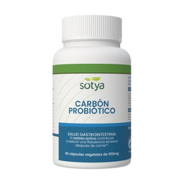 Sotya Carbón Activado con Probióticos 90 cápsulas