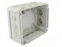 OBO BETTERMANN Caja de conexiones IP66 gris claro