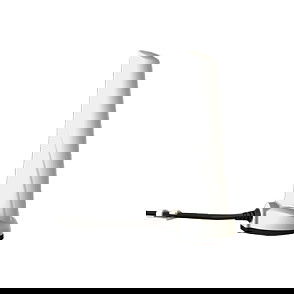 Poynting A-OMNI-0280-02-V1 Antena Omnidireccional 5G/LTE 0.617-4.2 GHz, 3 dBi, SMA Hembra, Cable de 2 Metros, IP65, Color Blanco