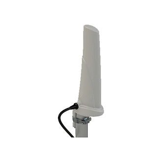 Poynting A-OMNI-0280-02-V1 Antena Omnidireccional 5G/LTE 0.617-4.2 GHz, 3 dBi, SMA Hembra, Cable de 2 Metros, IP65, Color Blanco
