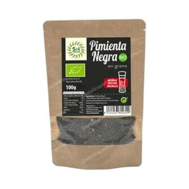 SOLNATURAL Pimienta Negra En Grano 100 G Bio