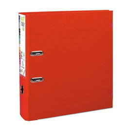 Archivador Palanca Exacompta Prem Touch Forrado Pp Rado A4+ 80Mm Rojo