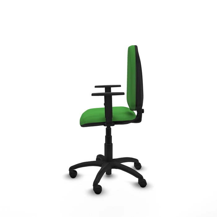 PIQUERAS Y CRESPO Silla de oficina Aýna Verde con Brazos 1D