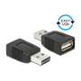 DeLOCK 65520 Adaptador USB 2.0 A Macho a Hembra
