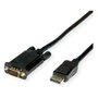 VALUE Cable Adaptador DisplayPort a VGA, 2 m, Negro