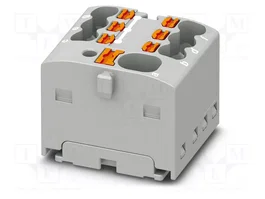 PHOENIX CONTACT PTFIX 4/6X1,5 GY Conector de Carril de 7 Bornas