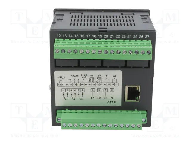 LUMEL ND30IOT Medidor de Parámetros de Red Digital con LCD TFT 3,5 pulgadas