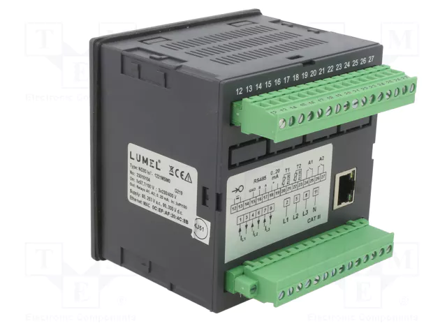 LUMEL ND30IOT Medidor de Parámetros de Red Digital con LCD TFT 3,5 pulgadas