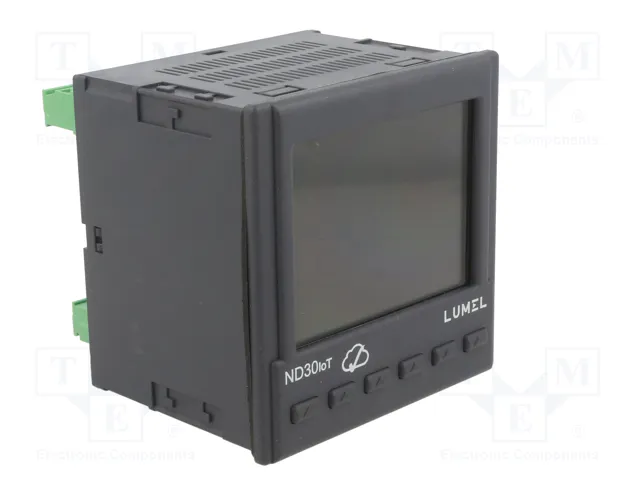LUMEL ND30IOT Medidor de Parámetros de Red Digital con LCD TFT 3,5 pulgadas