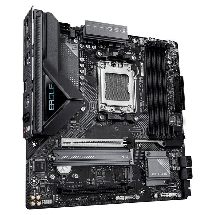 Gigabyte B850M Eagle WiFi6E Placa Base para AMD AM5 con Chipset B850, Factor de Forma mATX y Soporte para Memoria DDR5