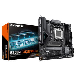 Gigabyte B850M Eagle WiFi6E Placa Base para AMD AM5 con Chipset B850, Factor de Forma mATX y Soporte para Memoria DDR5